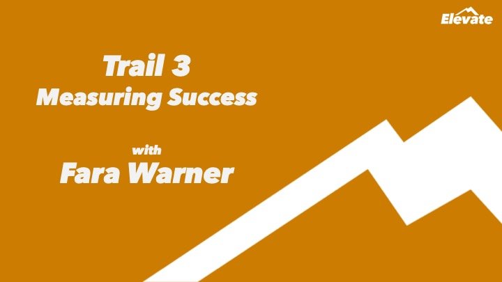 Q&A with ‘Elevate’ Trail Leader, Digital Media Expert Fara Warner
